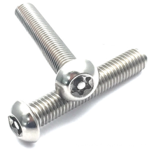 Stainless Steel SS304 SS316 Torx Drive Security Machine Screw